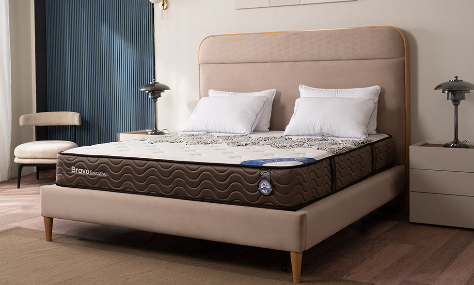 Master Crest Spring Best Spring Mattress by Master Celeste - Bravo Executive 2in1